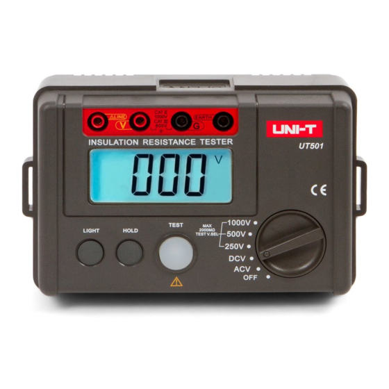 UT-501    ميجر   UNI-T    UT-501A Series ##