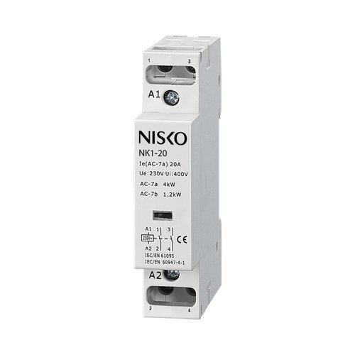 87518004 كونتاكتور مودولاري  NISKO  230V 20A ##