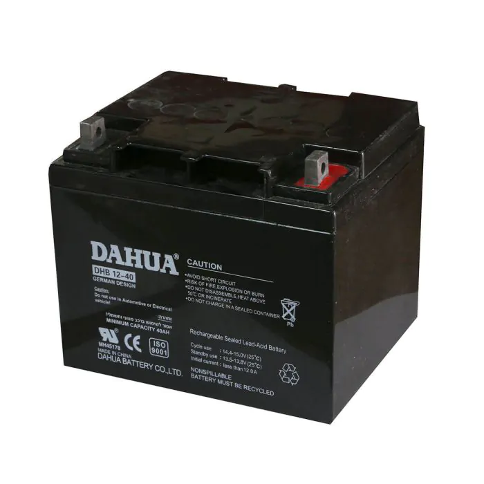 DHB12-40 بطارية SEMICOM DAHUA 12V 40AH ##