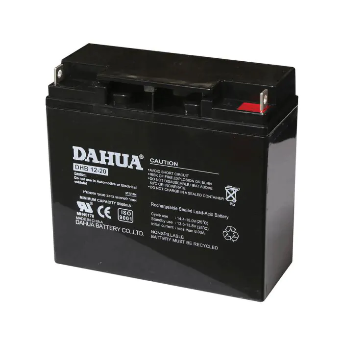 DHB12-20 بطارية SEMICOM DAHUA 12V 20AH ##