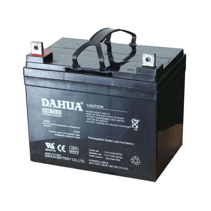 DHB12-33 بطارية SEMICOM DAHUA 12V 33AH ##