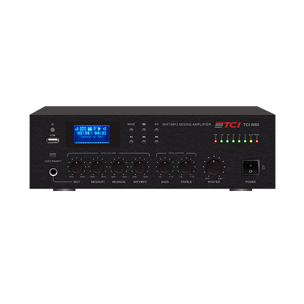 TCI-W60 WiFi/MP3/BT Mixer Amplifier 60W