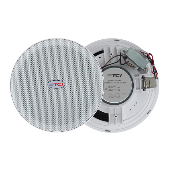 TCI-206F 2-WAY Coaxial Ceiling Speaker 10W