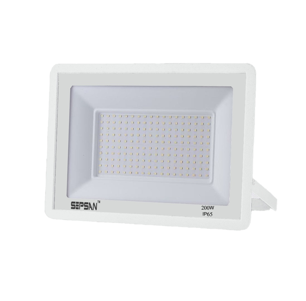 4362001 كشاف رفيع SMD SEPSAN LED 200W جسم ابيض ##