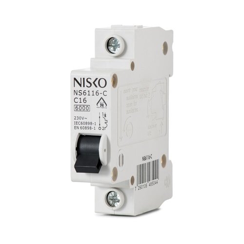 87511106 قاطع نسكو  NISKO  1*6A ##