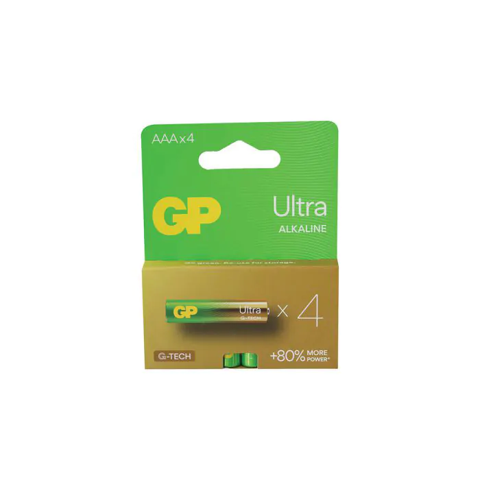 GSPCA24U001بطارية قلم رفيع/4 ALKALINE AAA LR3 GP##