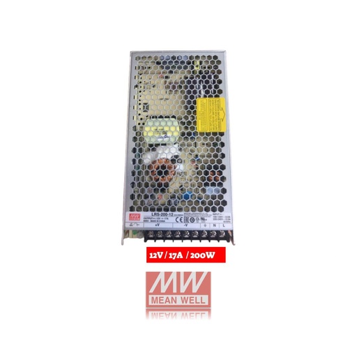 [45612200] 45612200  محول  Meanwell  200W 17A 12V ##