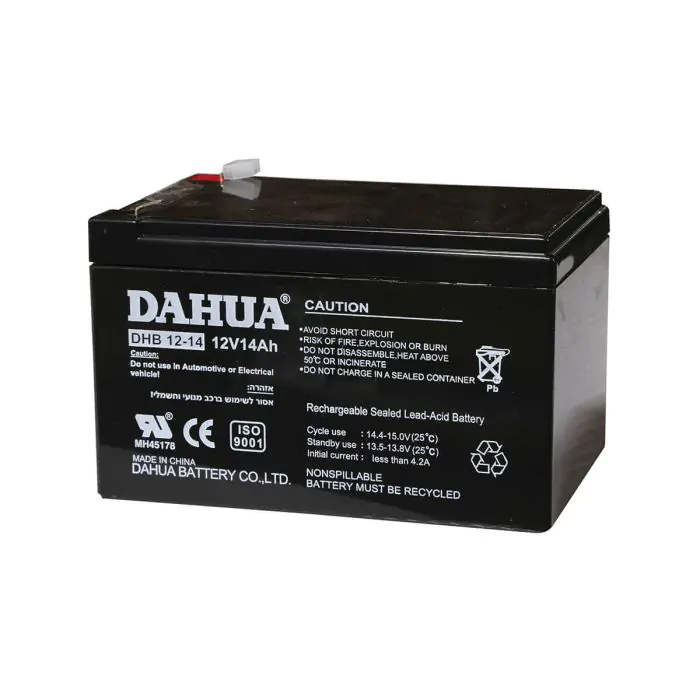 [74543] DHB12-14 بطارية SEMICOM DAHUA 12V 14AH ##