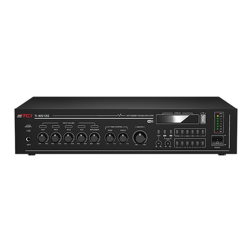 [TI-W5120] TI-W5120 WIFI/USB/BT Mixer Amplifier 5 ZONE 120W