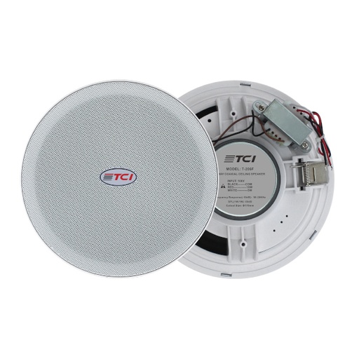 [TCI-206F] TCI-206F 2-WAY Coaxial Ceiling Speaker 10W