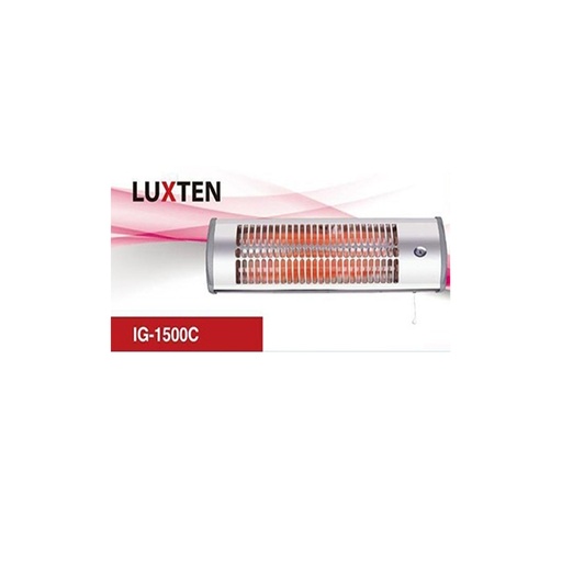 [00001500] IG-1500C  صوبة حمام هلوجين 1500W 4444 LUXTEN  ##